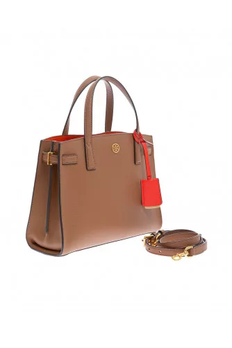 Walker Small Satchel - Grained calfskin with wrapped scarf