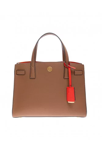 Walker Small Satchel - Grained calfskin with wrapped scarf