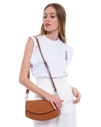 C-Bag - Leather bag with shoulder strap