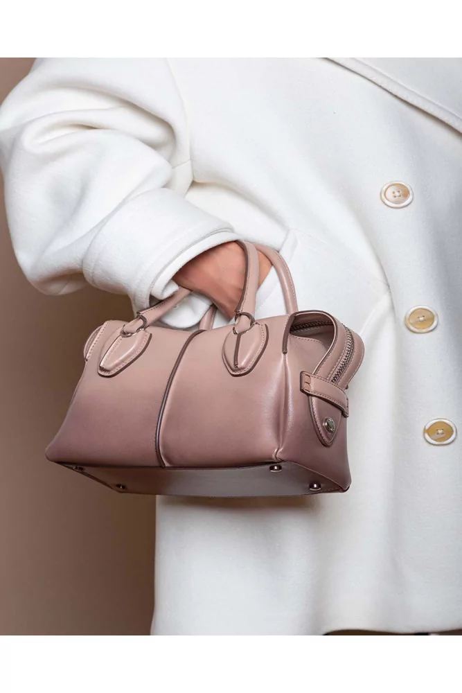 D-Styling Mini of Tod's - Leather bag in gradient pink with 2