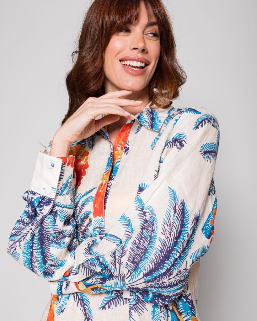 Chemise-tunique - San Jacintho - de Juan D Dios pour les Total Look du mois de Juillet