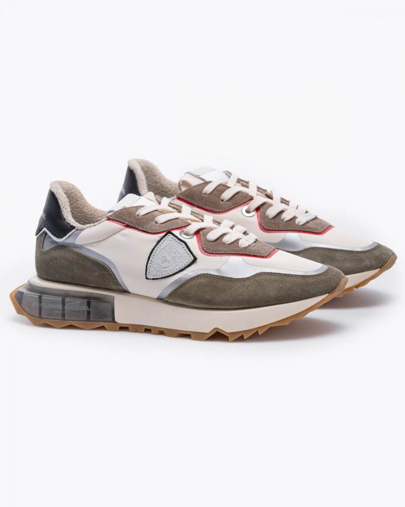 Quelles sont les baskets de l'été, modèle "La Rue" de Philippe Model pour homme
