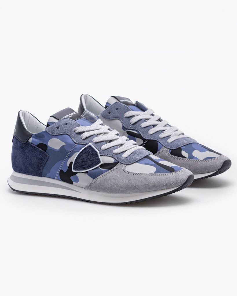 Quelles sont les baskets de l'été, modèle "Tropez X" de Philippe Model pour homme
