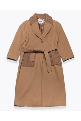 Les manteaux - Manteau long Camel - MSGM