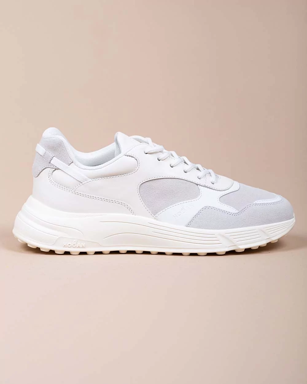Hyperlight - Baskets en cuir style sportive