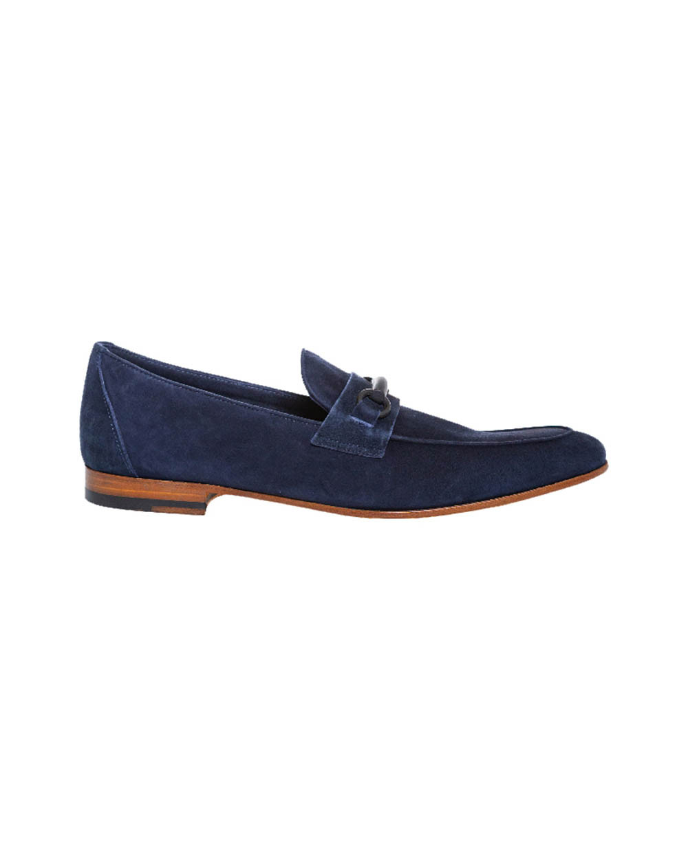 Mocassins en croûte avec mors en gomme