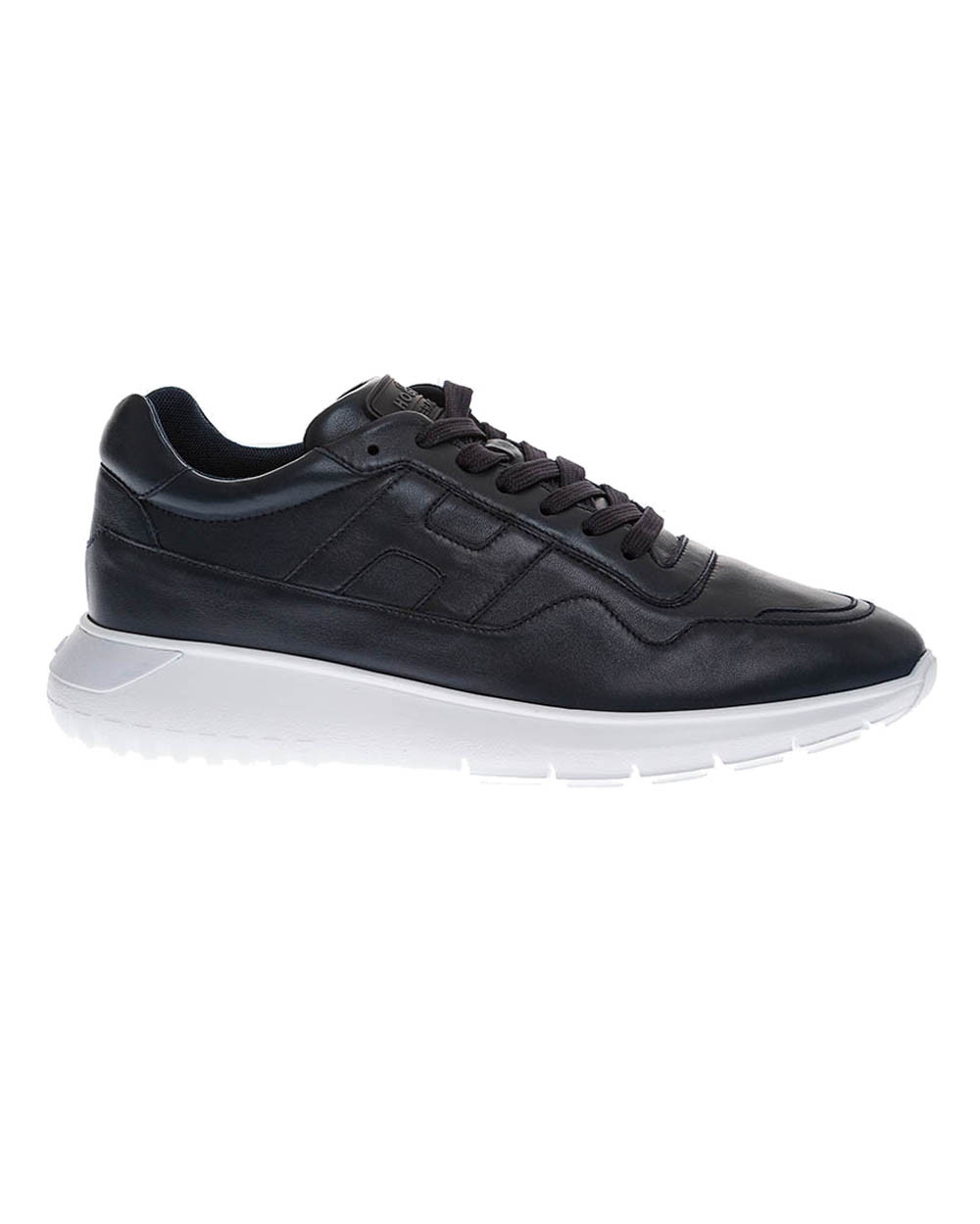 Interactive - Baskets en nubuck H surpiqué et rembourré
