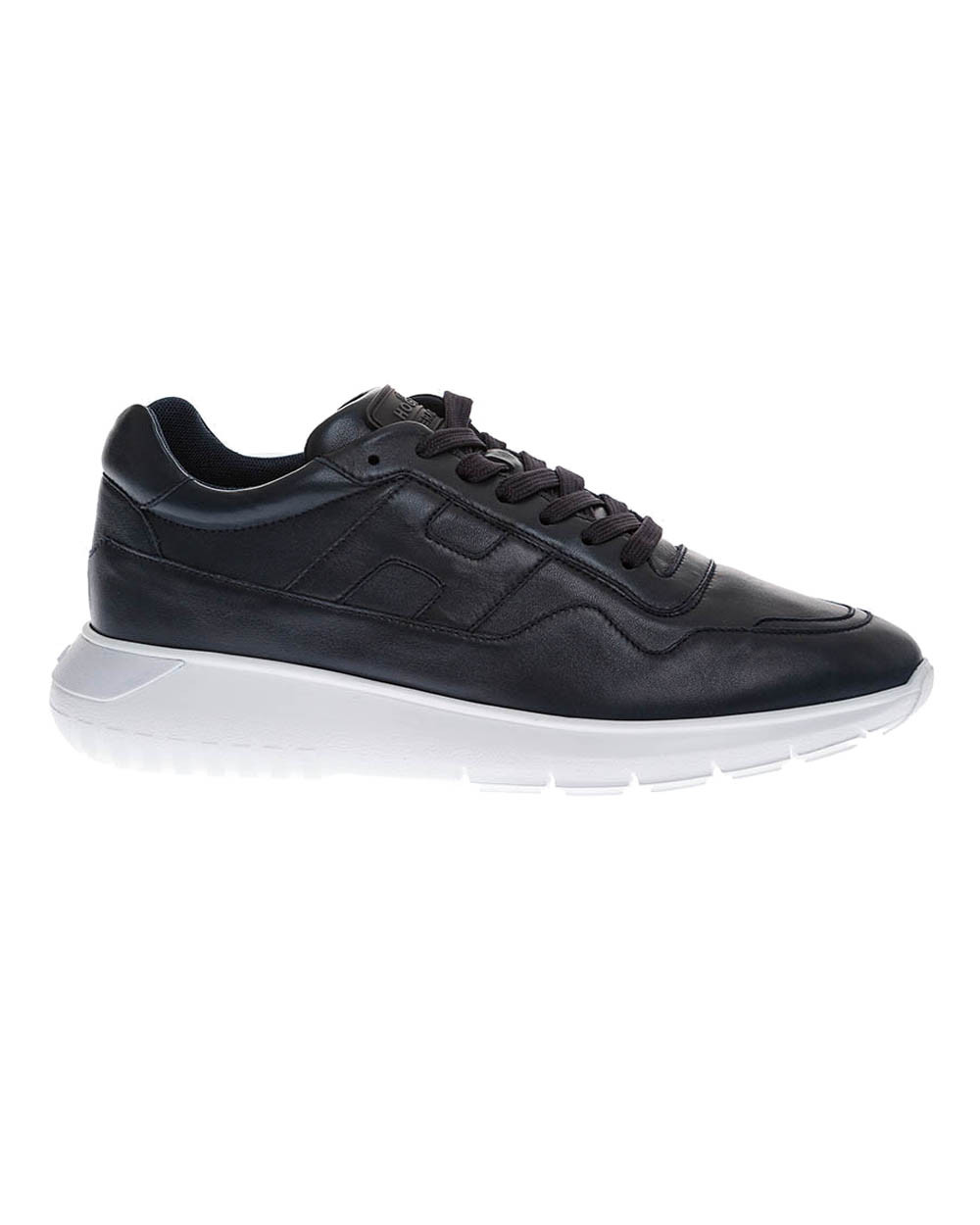 I-Cube - Baskets en cuir nappa avec semelle blanche
