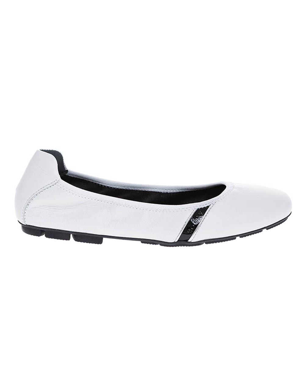 Ballerines en cuir nappa avec bandes vernis 10