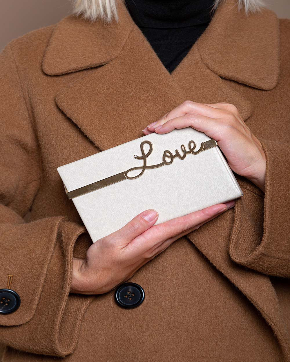 Love Vanina - Minaudière avec Love en métal
